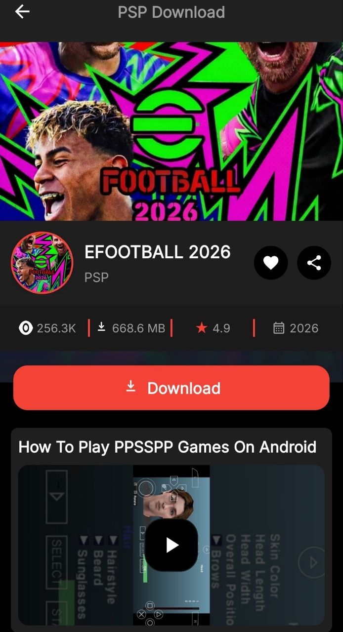 PS2 ISO Games Emulator